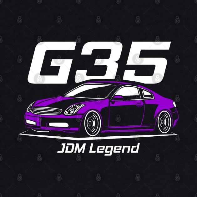 Racing Purple G35 Coupe by GoldenTuners